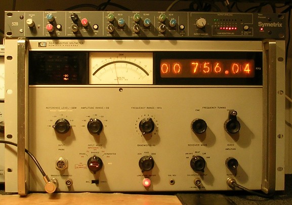 Kombination HP 312a mit Symetrix 528
