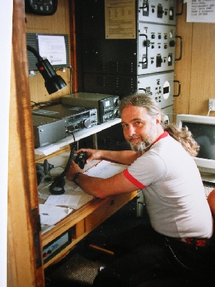 dl6seh 1995 om bord fyrskiben